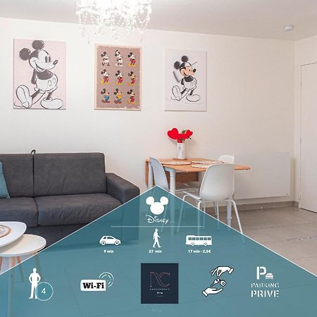 *Disneyland-Paris* 4Pers, Parking, Wifi Chessy  Buitenkant foto